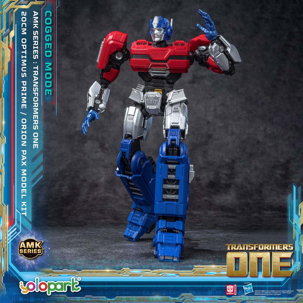 Transformers One AMK Series Orion Pax Plastic Model Kit – 20 cm by LAB7 Malta, Europe