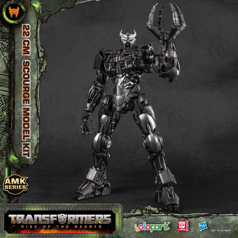 Transformers Rise of the Beasts AMK Scourge Model Kit 22cm in Malta | LAB7