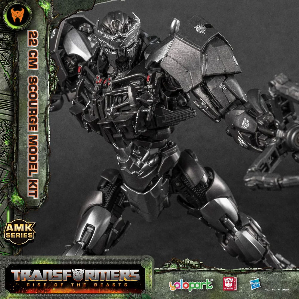 Transformers Rise of the Beasts AMK Scourge Model Kit 22cm in Malta | LAB7