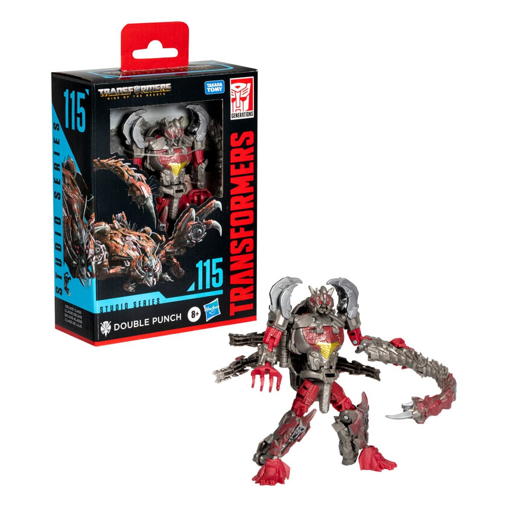 Transformers: Rise of the Beasts – Studio Series Deluxe Double Punch Figure 11cm by LAB7 Malta, Europe