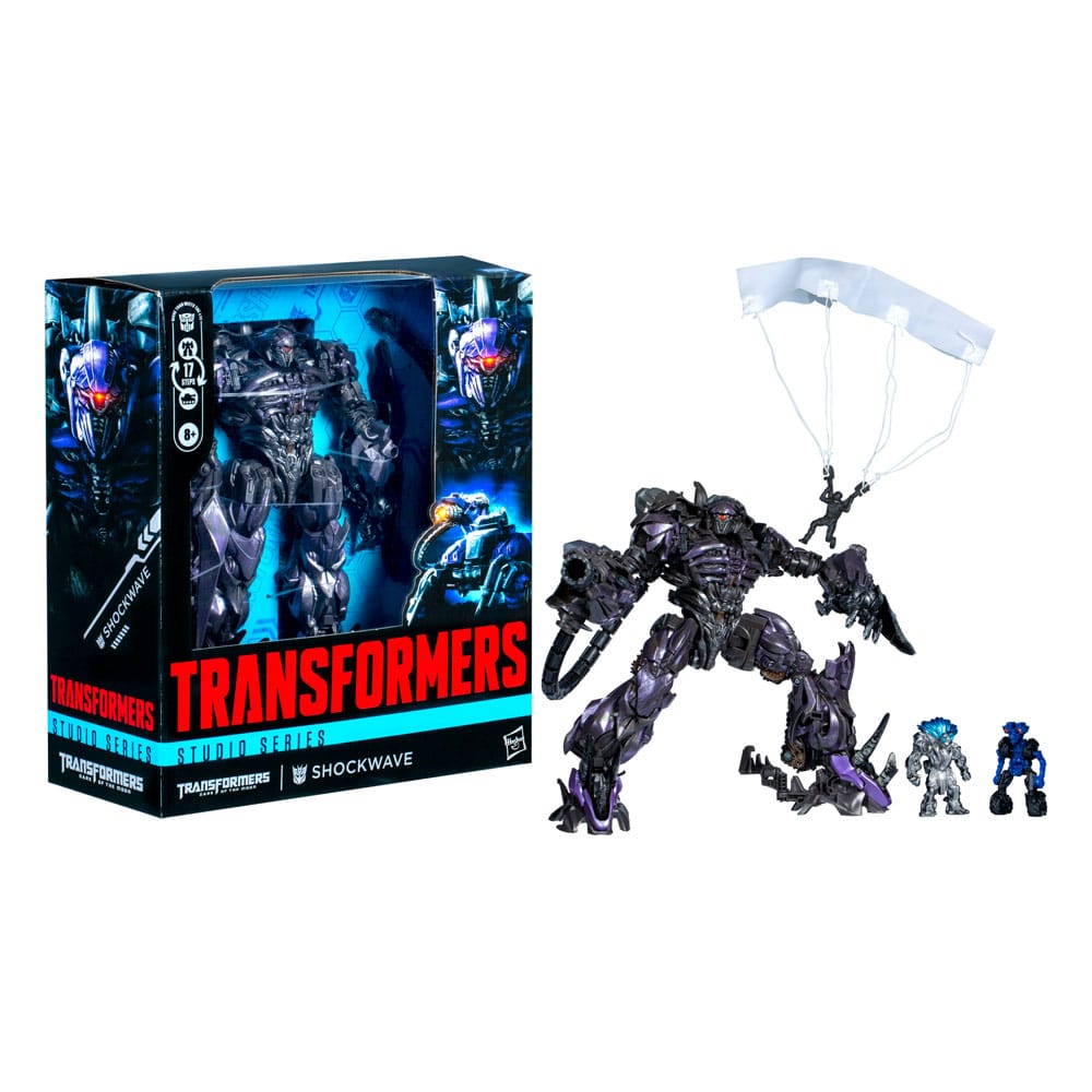 Transformers Studio Series Shockwave Leader Class Figure 21cm by LAB7 Malta, Europe