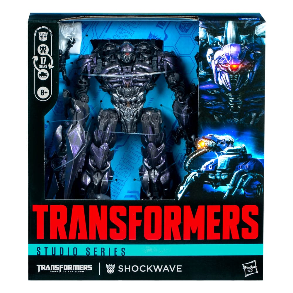 Transformers Studio Series Shockwave Leader Class Figure 21cm by LAB7 Malta, Europe