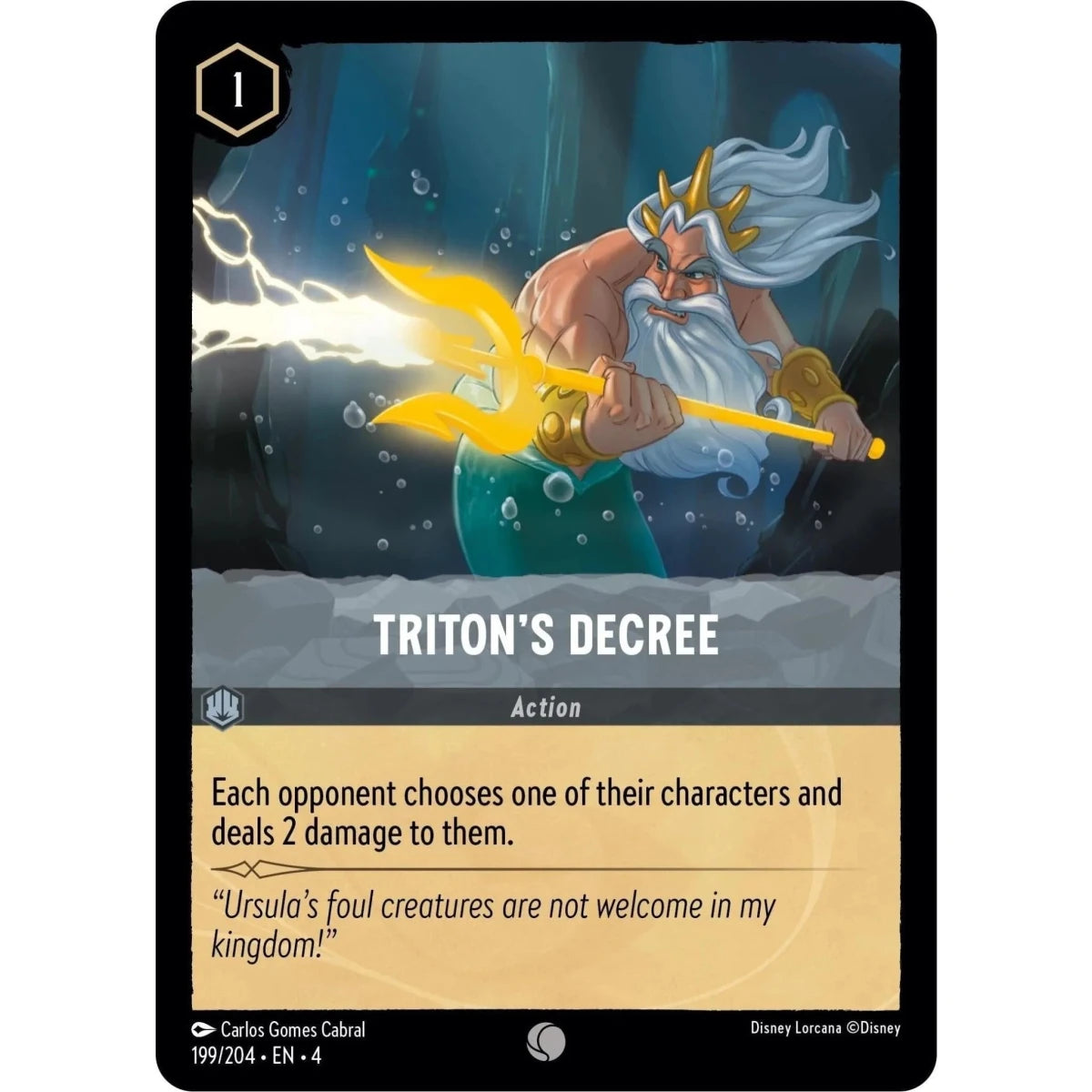 Triton's Decree (199/204) (Ursula's Return) in Malta | LAB7