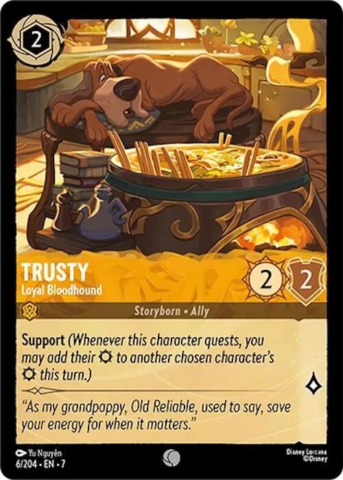 Trusty - Loyal Bloodhound (6/204) (Archazia's Island) in Malta | LAB7
