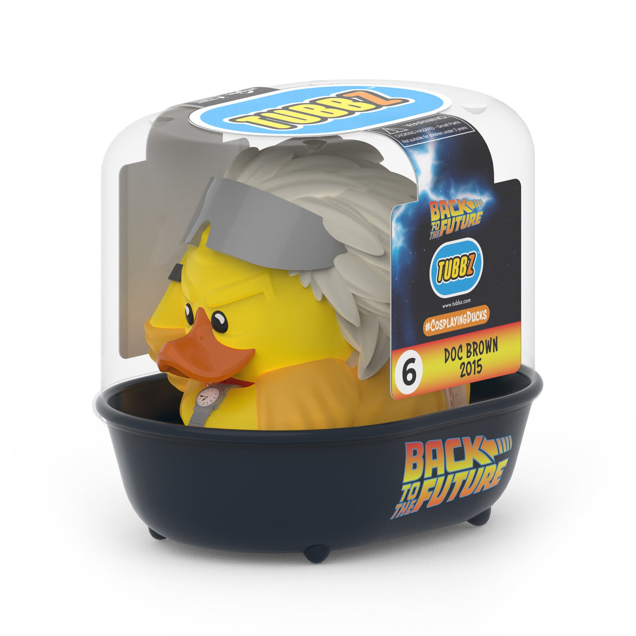 TUBBZ Back To The Future Doc Brown 2015 Cosplaying Duck Collectible in Malta | LAB7