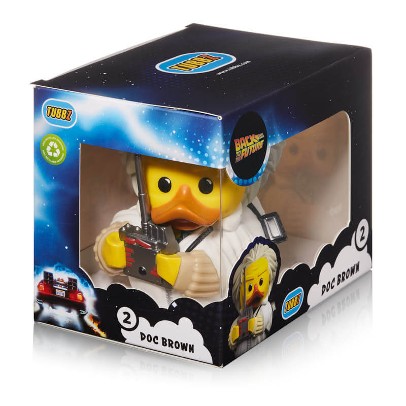 TUBBZ Back to the Future Doc Brown – Boxed Edition Cosplaying Duck 9cm in Malta | LAB7
