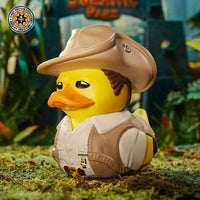 TUBBZ Jurassic Park Muldoon Cosplaying Duck Collectible by LAB7 Malta, Europe