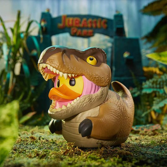 TUBBZ Jurassic Park T - Rex Cosplaying Duck Collectable by LAB7 Malta, Europe