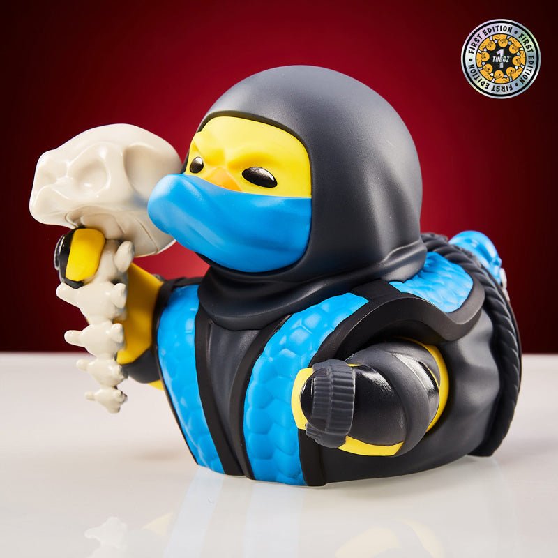 TUBBZ Mortal Kombat Sub - Zero Cosplaying Duck Collectible by LAB7 Malta, Europe