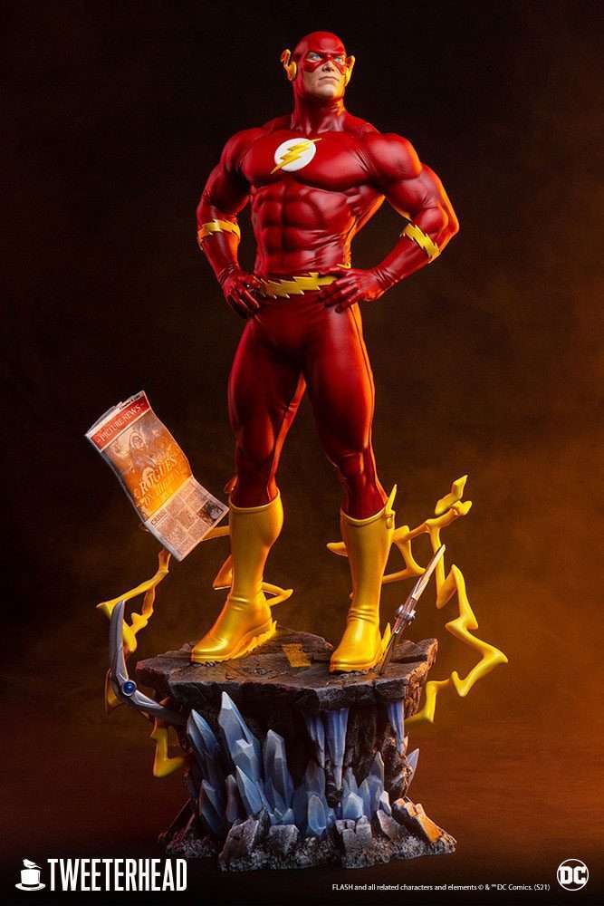 Tweeterhead DC Comics Maquette 1/6 The Flash 46 cm by LAB7 Malta, Europe