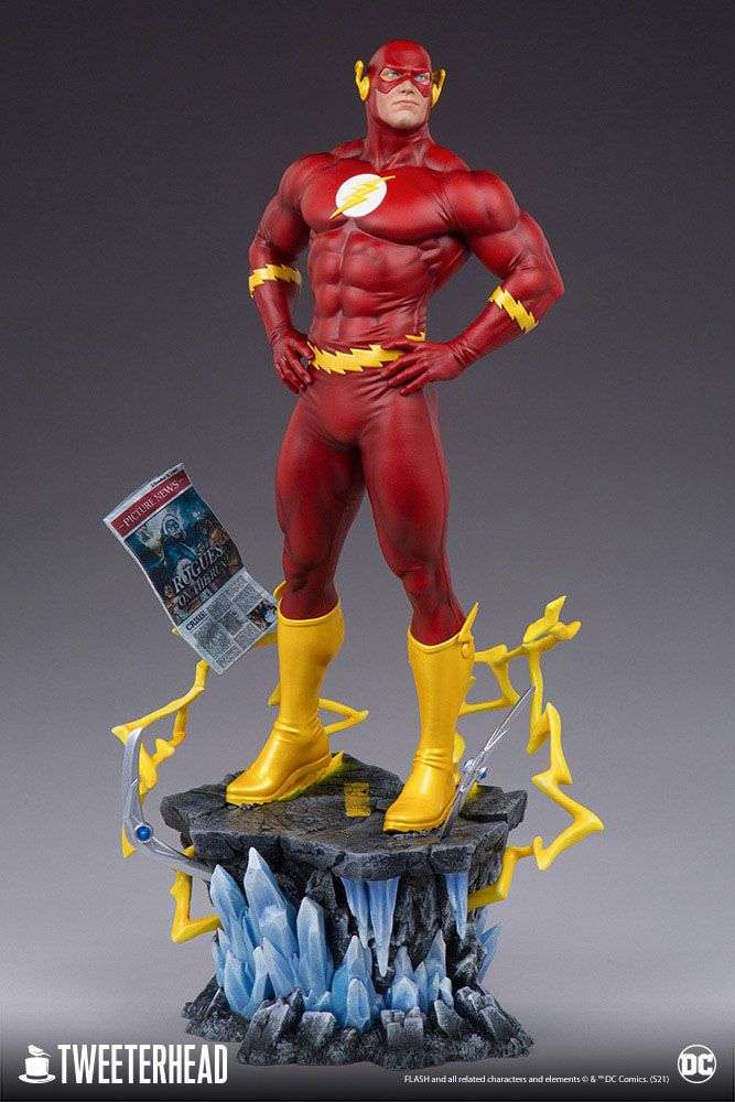 Tweeterhead DC Comics Maquette 1/6 The Flash 46 cm by LAB7 Malta, Europe