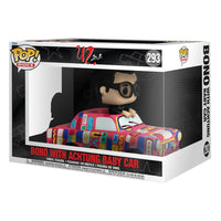 U2 - Bono with Achtung Baby Car Pop! Rides 293 Vinyl Figure by LAB7 Malta, Europe