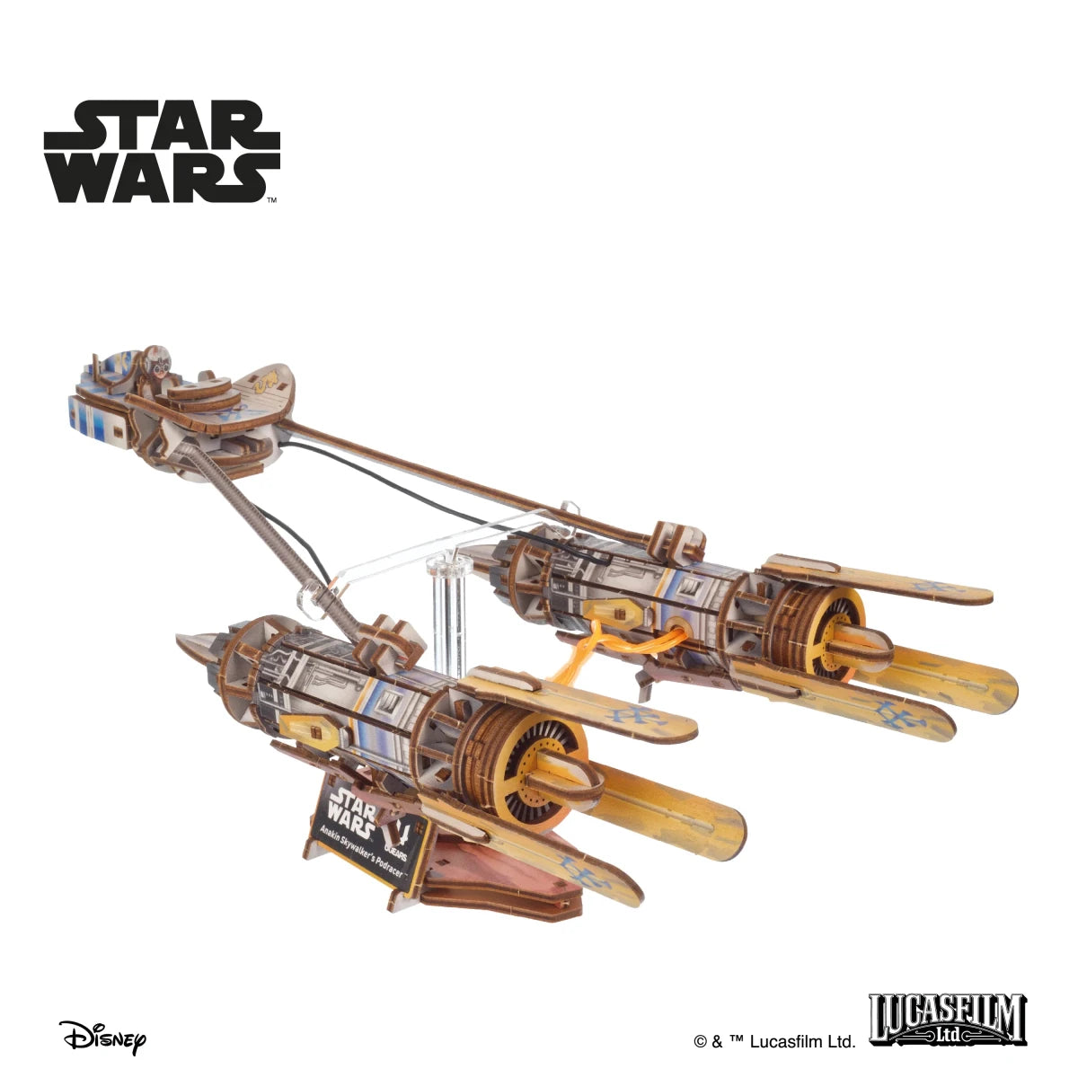Ugears Anakin Skywalker’s Podracer™ Wooden Puzzle by LAB7 Malta, Europe