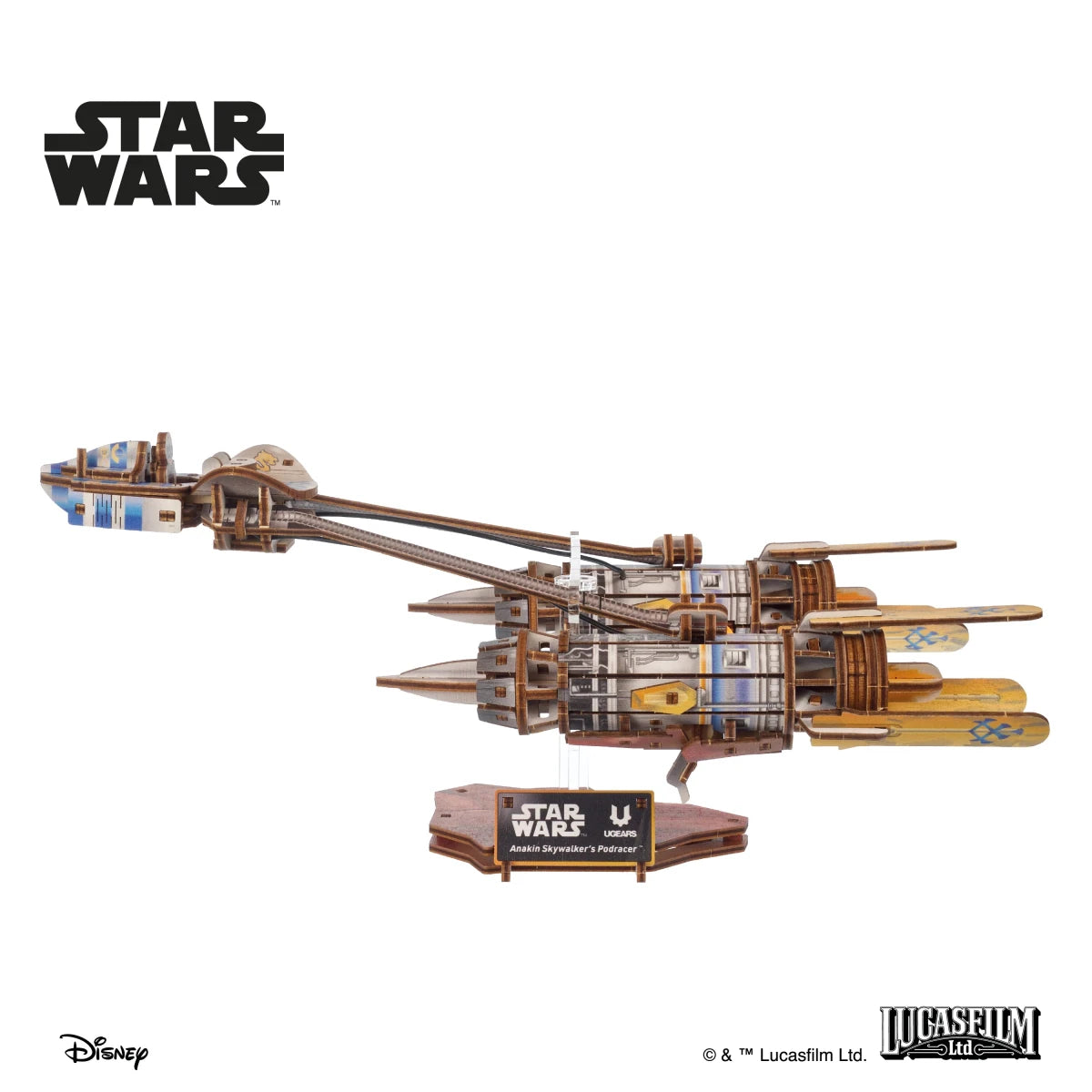 Ugears Anakin Skywalker’s Podracer™ Wooden Puzzle in Malta | LAB7