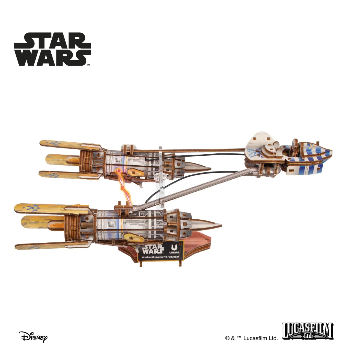 Ugears Anakin Skywalker’s Podracer™ Wooden Puzzle in Malta | LAB7
