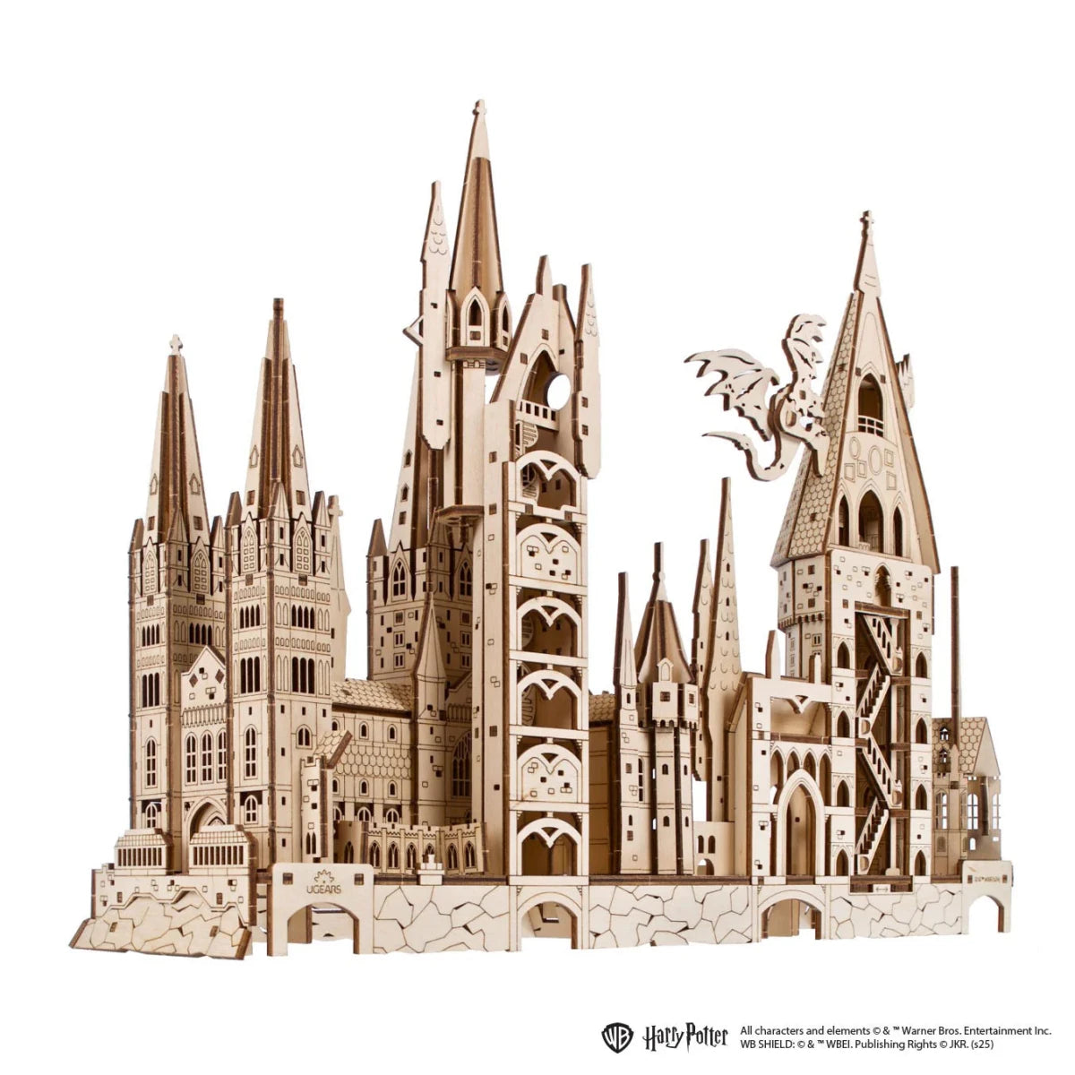 Ugears Hogwarts™ Castle Wooden Puzzle by LAB7 Malta, Europe