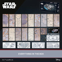 Ugears Millennium Falcon™ Wooden Puzzle by LAB7 Malta, Europe