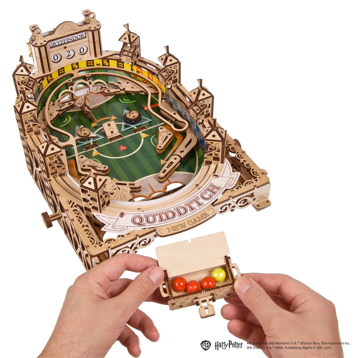 Ugears Quidditch™ Pinball Wooden Puzzle in Malta | LAB7