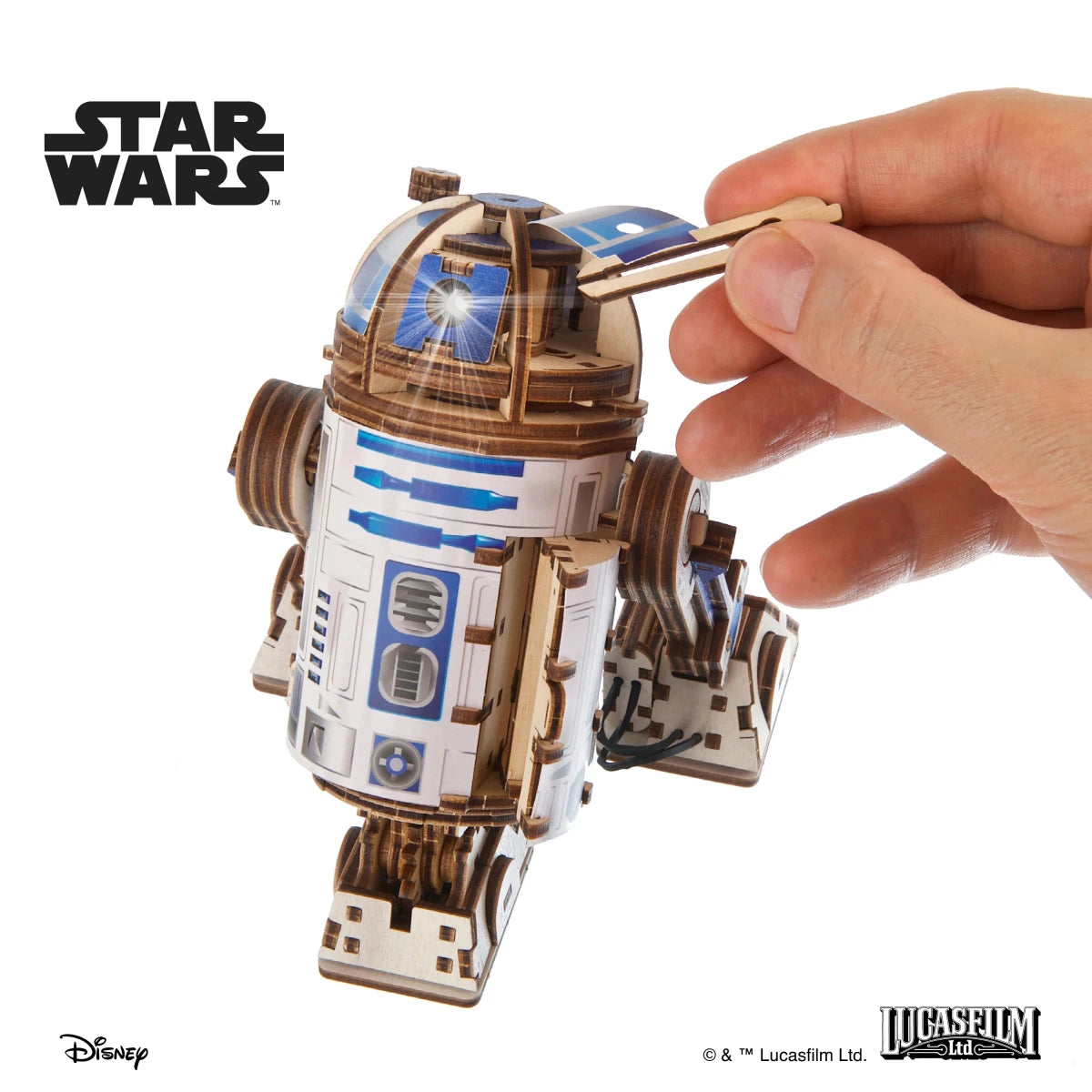 Ugears R2-D2™ Wooden Puzzle in Malta | LAB7