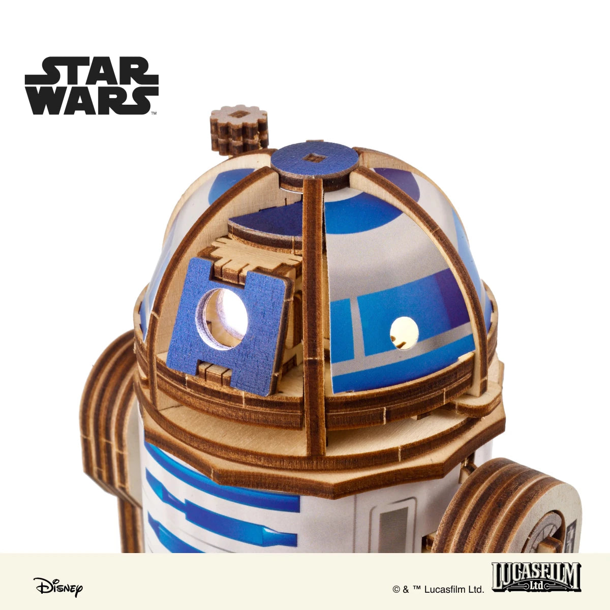 Ugears R2-D2™ Wooden Puzzle in Malta | LAB7