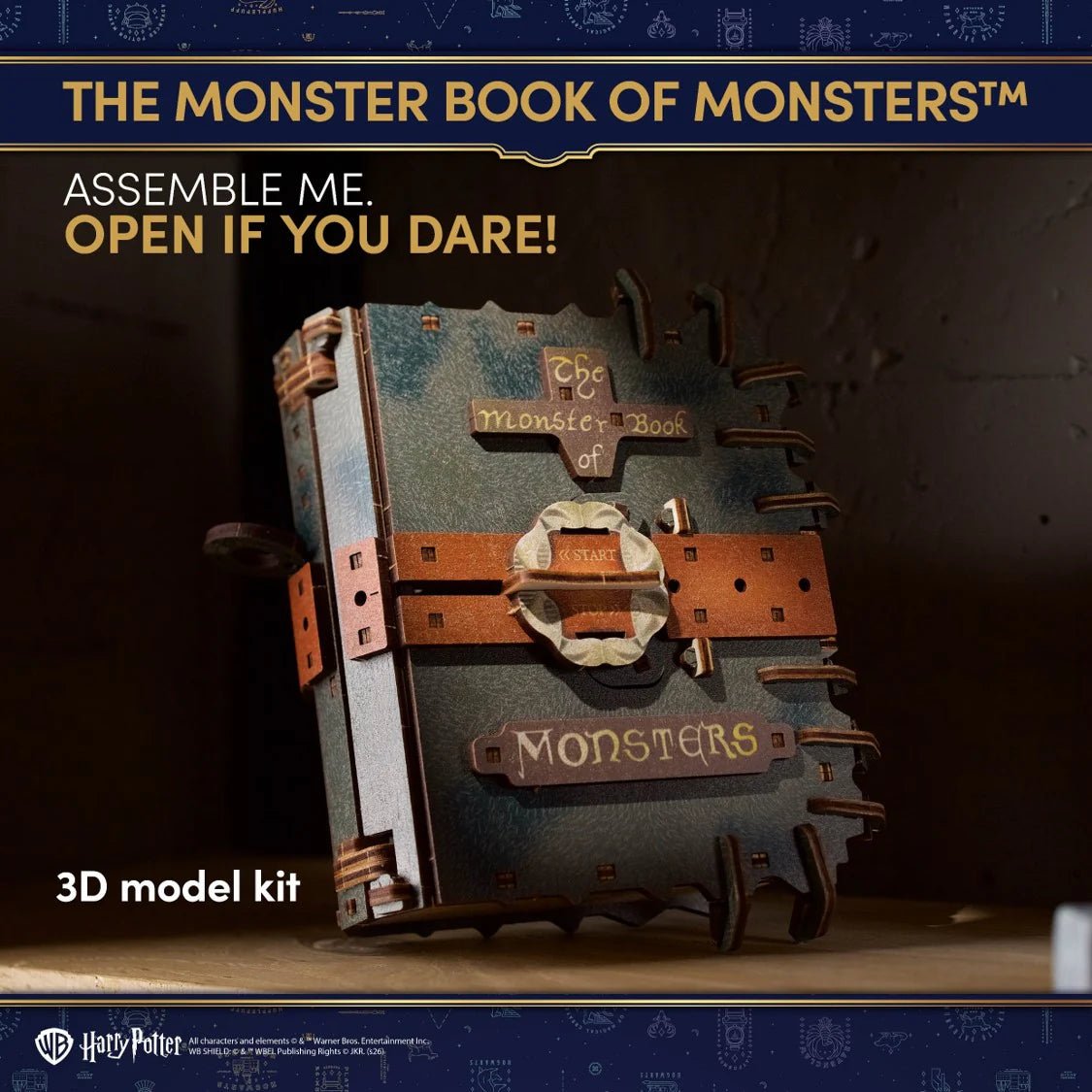 Ugears The Monster Book of Monsters Wooden Puzzle by LAB7 Malta, Europe