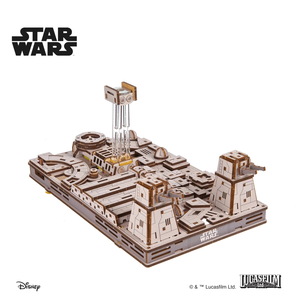 Ugears TIE Fighter™ Wooden Puzzle by LAB7 Malta, Europe