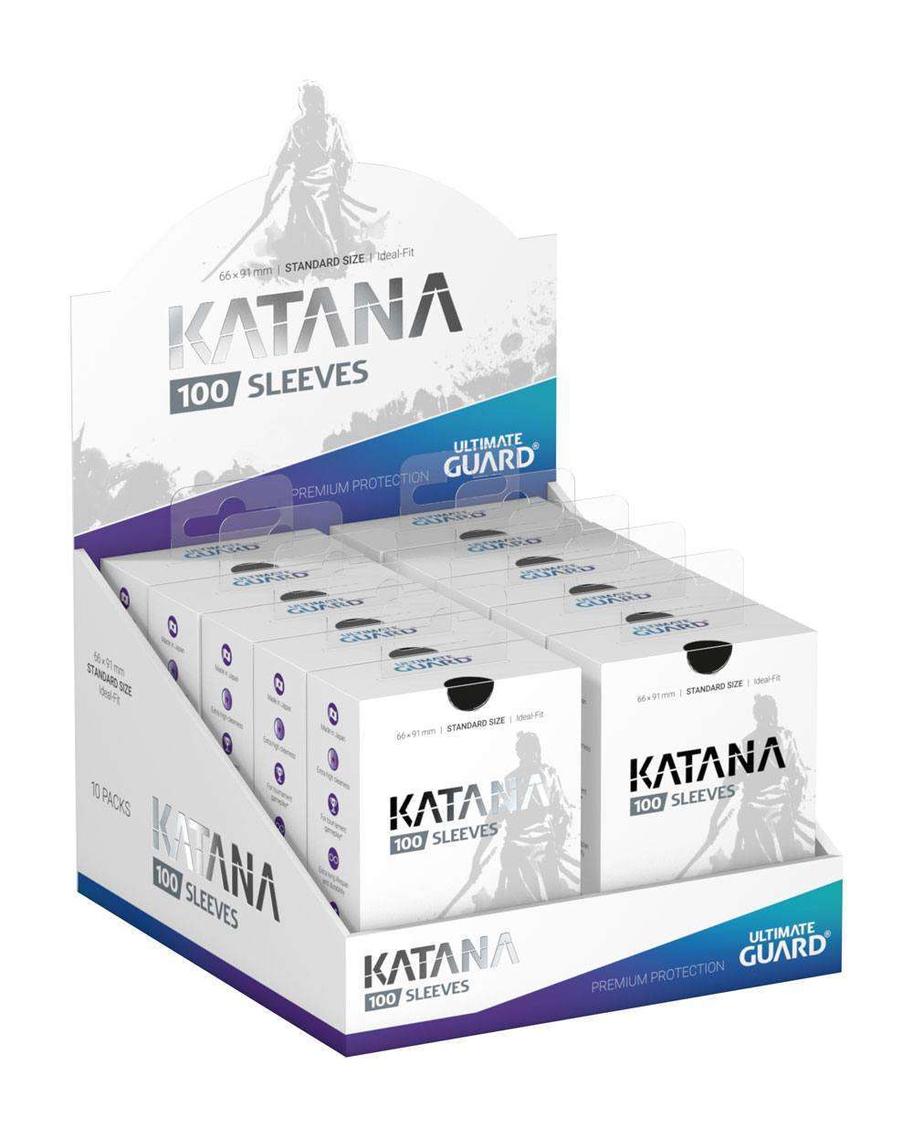 Ultimate Guard Katana Sleeves Standard Size Black (100) in Malta | LAB7