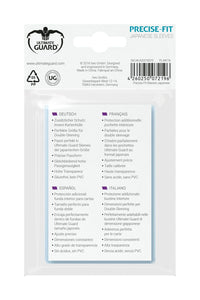 Ultimate Guard Precise - Fit Sleeves Japanese Size Transparent (100) by LAB7 Malta, Europe