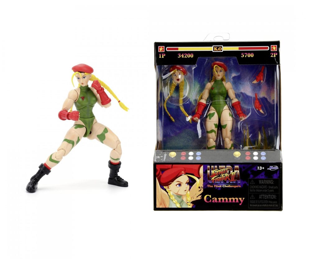 Ultra Street Fighter II: The Final Challengers – Cammy 1/12 Action Figure 15cm by LAB7 Malta, Europe