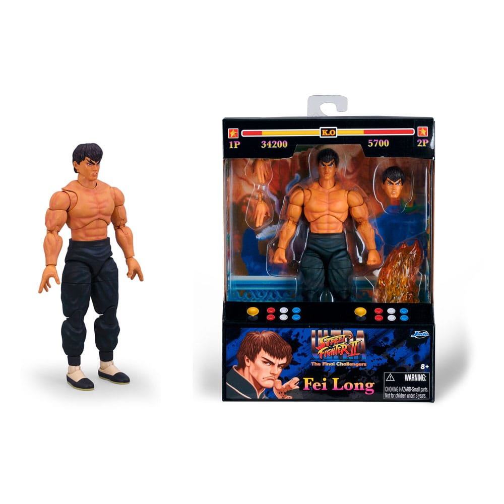 Ultra Street Fighter II: The Final Challengers – Fei-Long 1/12 Action Figure 15cm in Malta | LAB7
