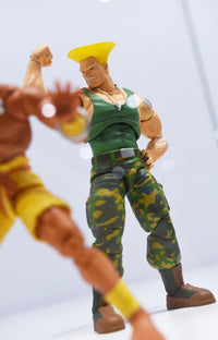 Ultra Street Fighter II: The Final Challengers – Guile 1/12 Action Figure 15cm by LAB7 Malta, Europe