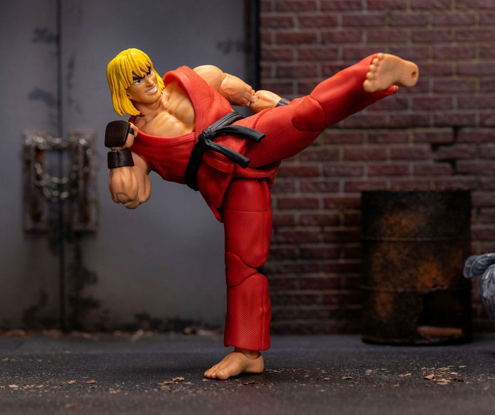 Ultra Street Fighter II: The Final Challengers – Ken 1/12 Action Figure 15cm by LAB7 Malta, Europe