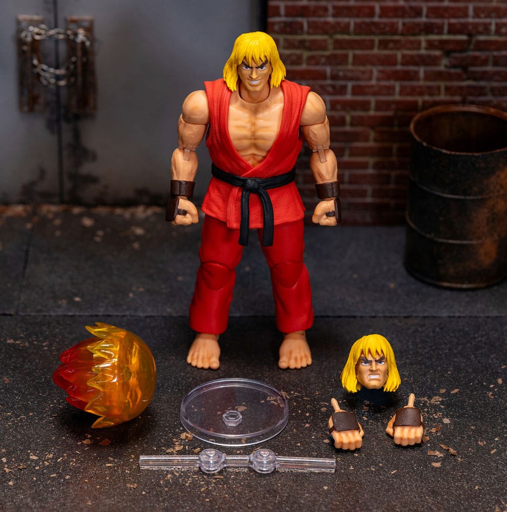 Ultra Street Fighter II: The Final Challengers – Ken 1/12 Action Figure 15cm by LAB7 Malta, Europe