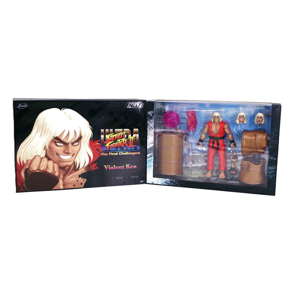 Ultra Street Fighter II: The Final Challengers – Violent Ken 1/12 SDCC 2024 Exclusive Action Figure 15cm by LAB7 Malta Europe
