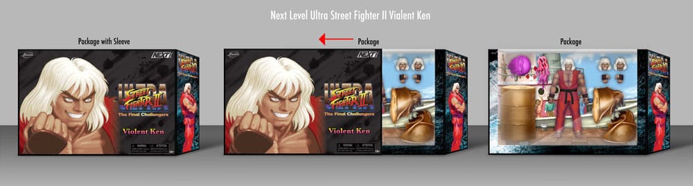 Ultra Street Fighter II: The Final Challengers – Violent Ken 1/12 SDCC 2024 Exclusive Action Figure 15cm by LAB7 Malta Europe