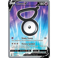 Unown V (Full Art) (176/195) (SWSH12: Silver Tempest) in Malta | LAB7