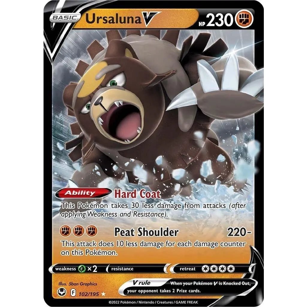 Ursaluna V (102/195) (SWSH12: Silver Tempest) in Malta | LAB7