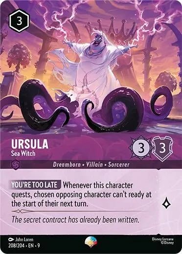 Ursula - Sea Witch (Epic) (208/204) (Fabled) in Malta | LAB7