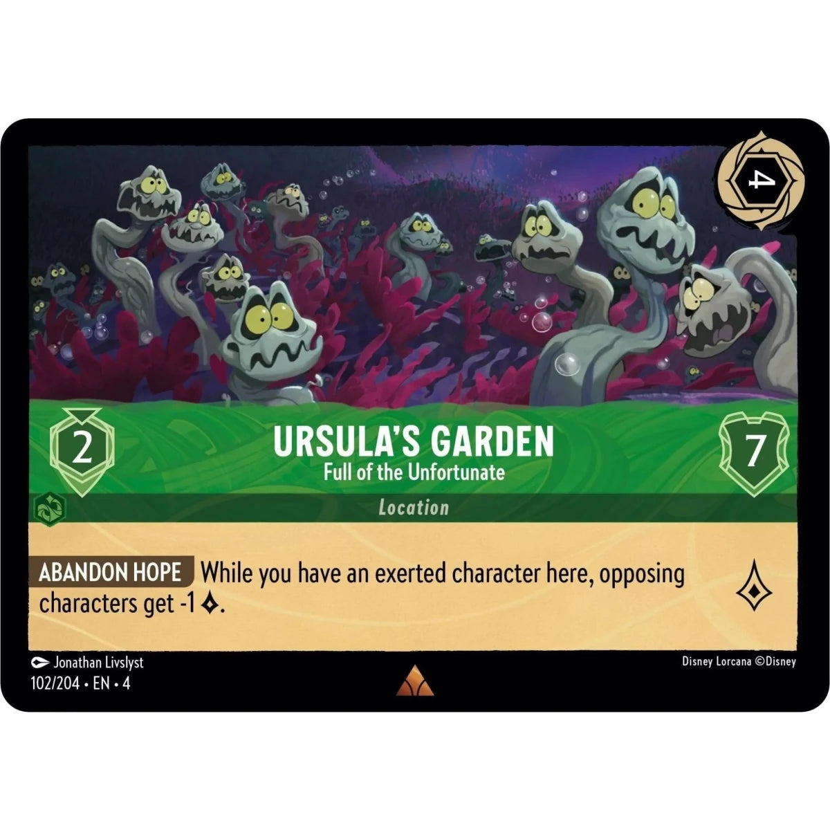 Ursula's Garden - Full of the Unfortunate (102/204) (Ursula's Return) in Malta | LAB7