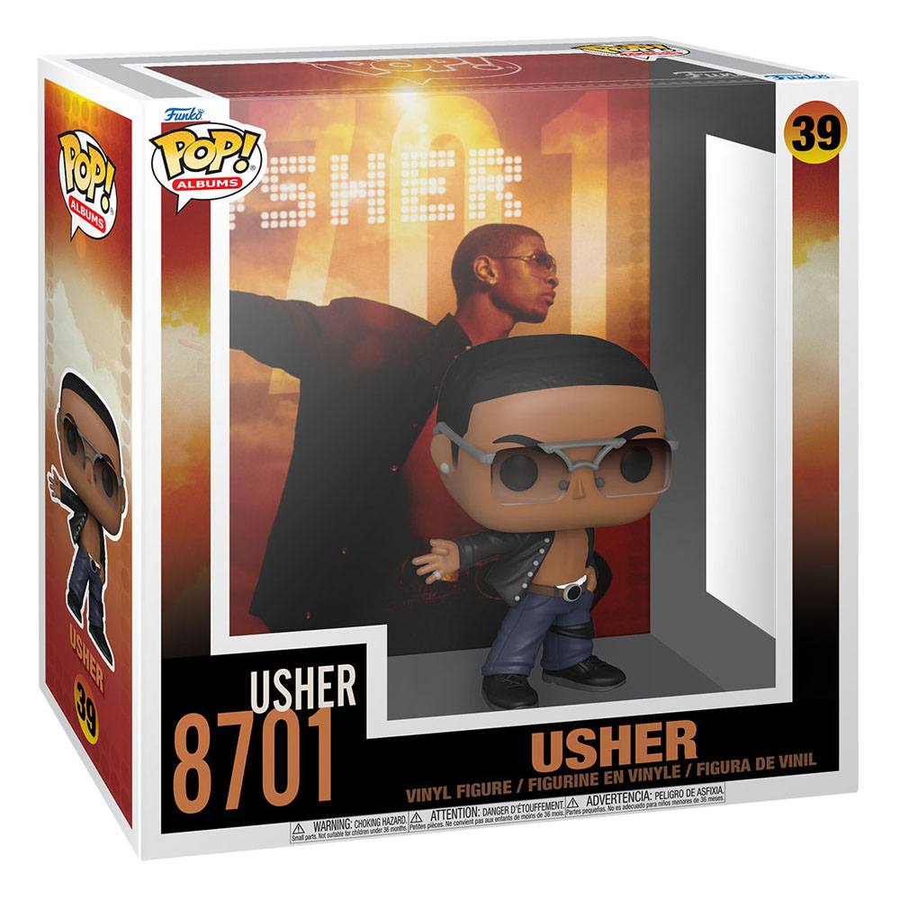 Usher POP! Albums Vinyl Figure 8701 39 by LAB7 Malta, Europe