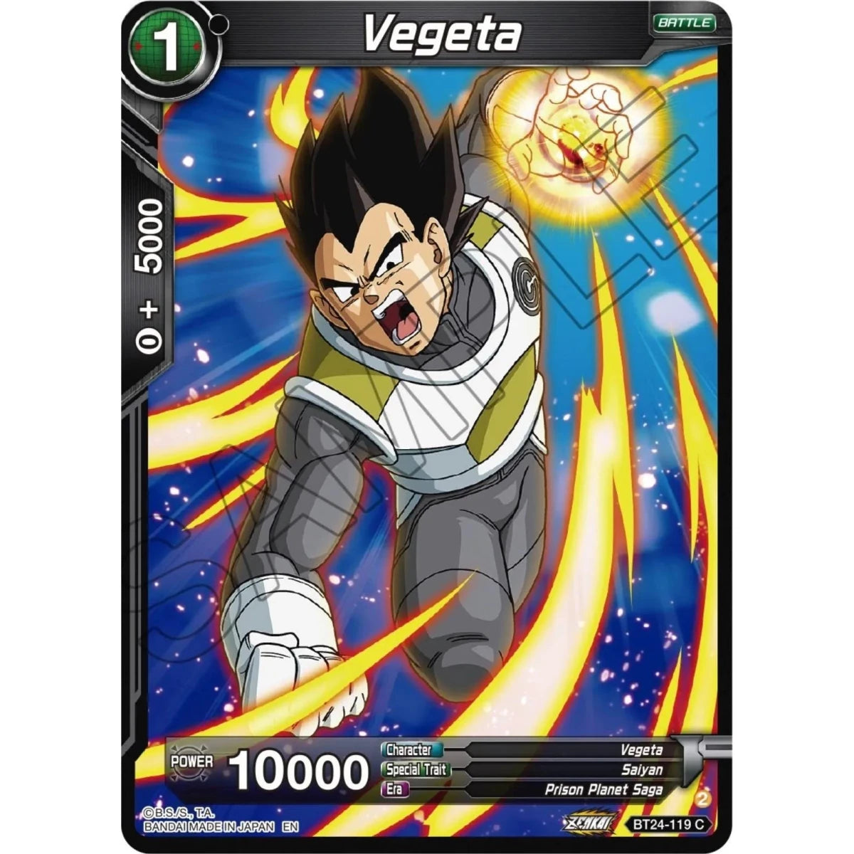 Vegeta (BT24-119) (Beyond Generations) in Malta | LAB7