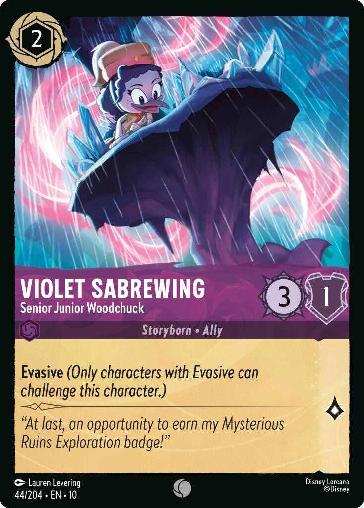 Violet Sabrewing - Senior Junior Woodchuck (44/204) (Whispers in the Well) in Malta | LAB7