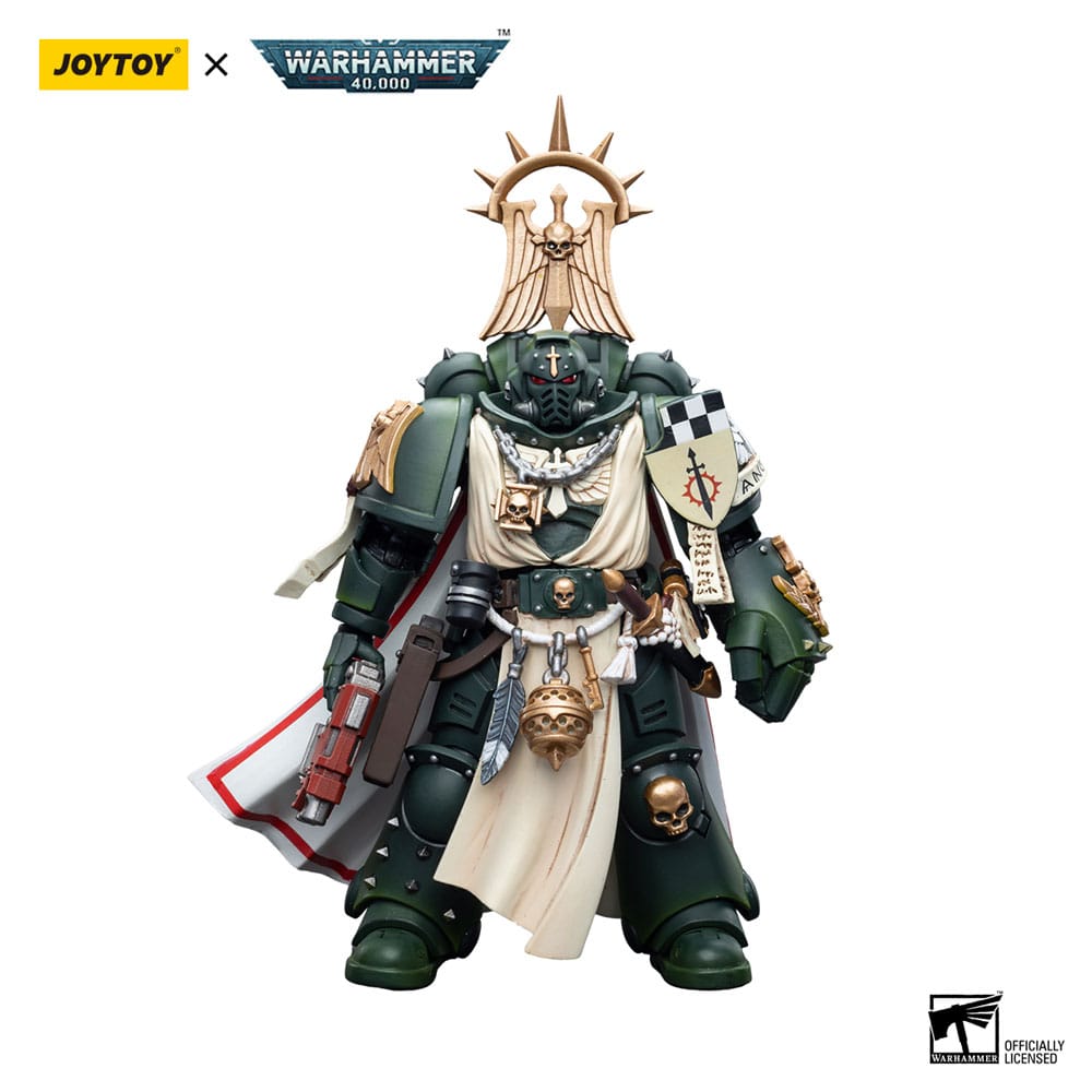 Warhammer 40k Action Figure 1/18 Dark Angels Master with Power Fist 12 cm by LAB7 Malta, Europe