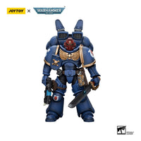 Warhammer 40k Action Figure 1/18 Ultramarines Jump Pack Intercessors Sergeant With Plasma Pistol And Power Sword 12 cm by LAB7 Malta, Europe