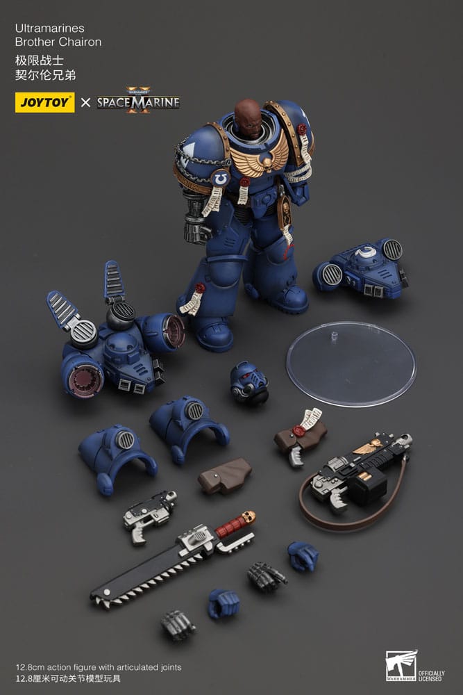 Warhammer 40K Ultramarines Brother Chairon 1/18 Figure by LAB7 Malta, Europe
