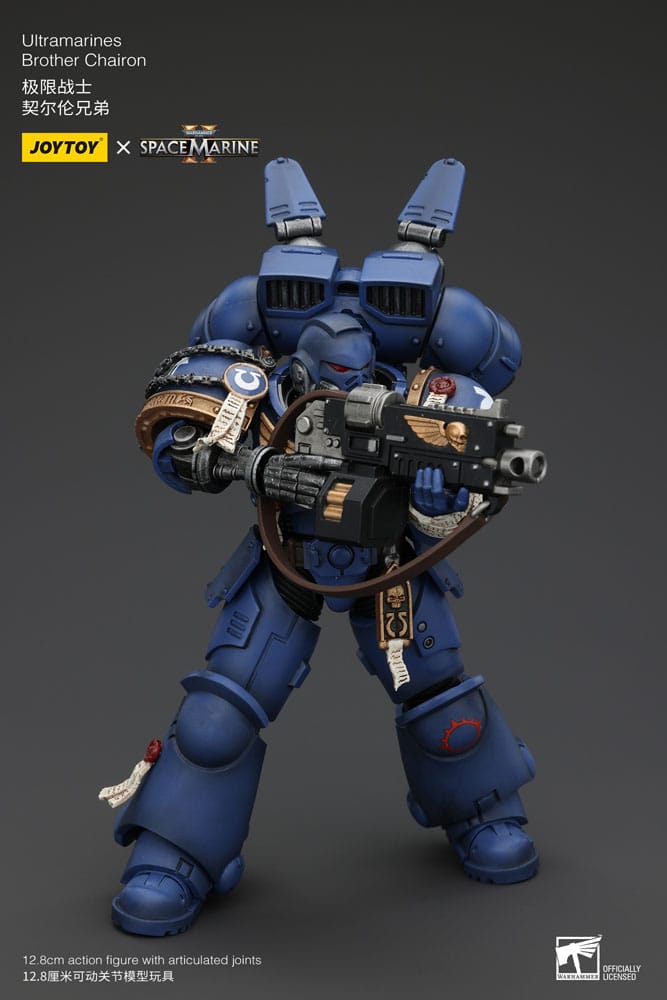 Warhammer 40K Ultramarines Brother Chairon 1/18 Figure by LAB7 Malta, Europe