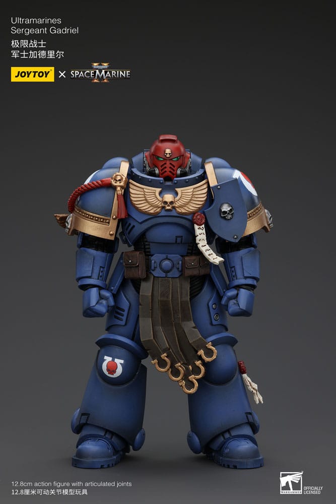 Warhammer 40K Ultramarines Sergeant Gadriel 1/18 Figure by LAB7 Malta, Europe
