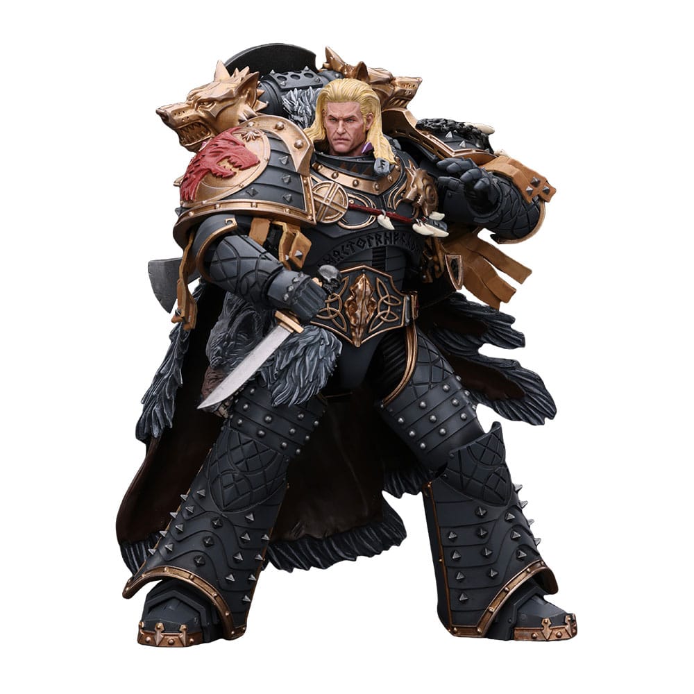 Warhammer The Horus Heresy Action Figure 1/18 Space Wolves Leman Russ Primarch of the VIth Legion 12 cm by LAB7 Malta, Europe