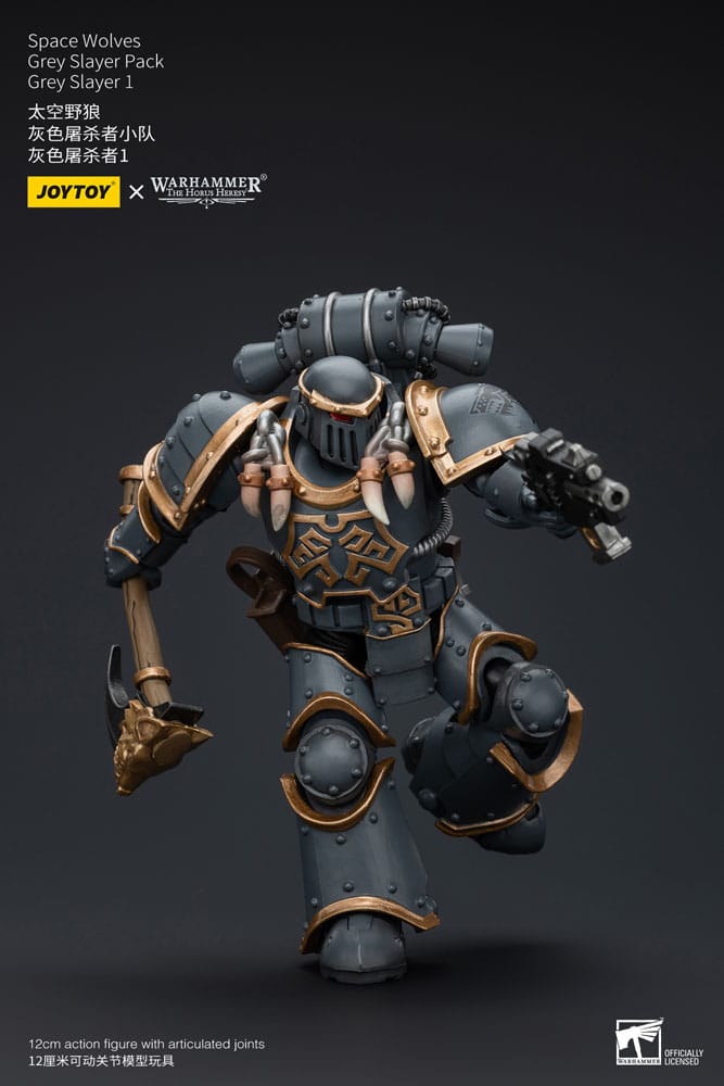 Warhammer The Horus Heresy Space Wolves Grey Slayer 1/18 Figure by LAB7 Malta, Europe