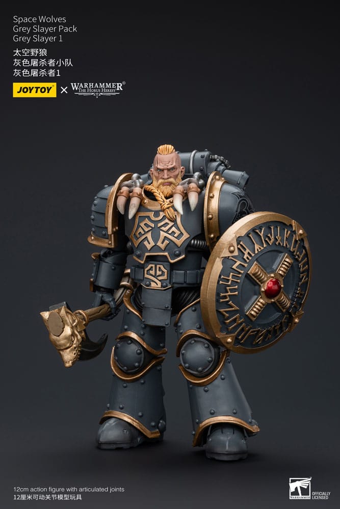 Warhammer The Horus Heresy Space Wolves Grey Slayer 1/18 Figure by LAB7 Malta, Europe